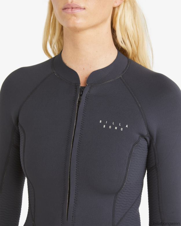 Billabong Clothing 00V682574 | Billabong 2/2 Salty Dayz Langarm-Frühlingsanzug Schwarz Frauen