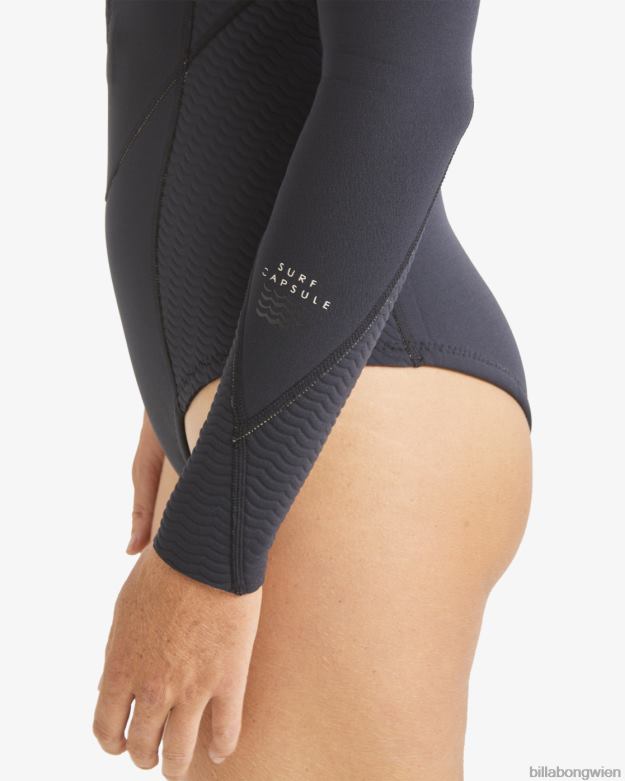 Billabong Clothing 00V682574 | Billabong 2/2 Salty Dayz Langarm-Frühlingsanzug Schwarz Frauen