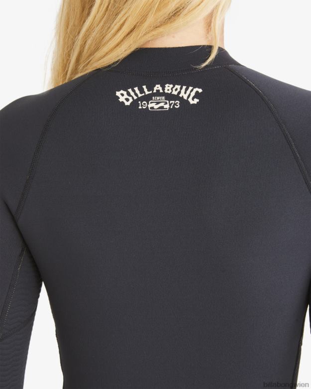 Billabong Clothing 00V682574 | Billabong 2/2 Salty Dayz Langarm-Frühlingsanzug Schwarz Frauen