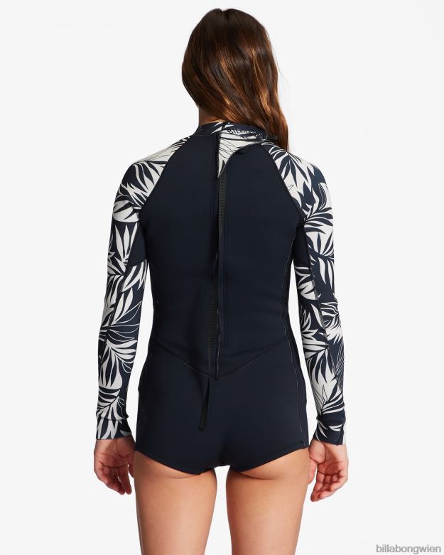 Billabong Clothing 00V682588 | Billabong 2/2-Frühlingsanzug mit langen Ärmeln für Frühlingsgefühle im Paradies Frauen