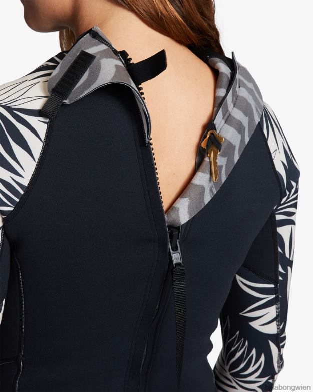 Billabong Clothing 00V682588 | Billabong 2/2-Frühlingsanzug mit langen Ärmeln für Frühlingsgefühle im Paradies Frauen