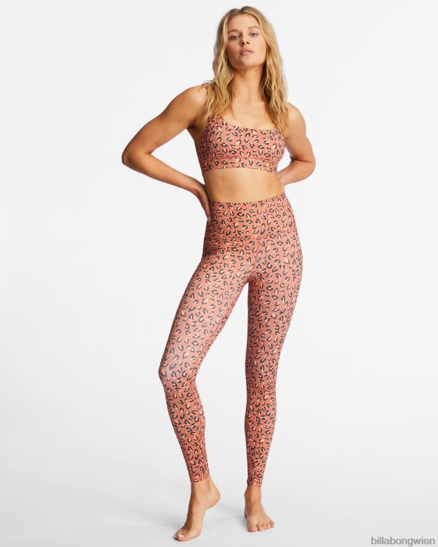 Billabong Clothing 00V682174 | Billabong a/div Adventure Legging Leggings mit hoher Taille küsse die Erde Frauen