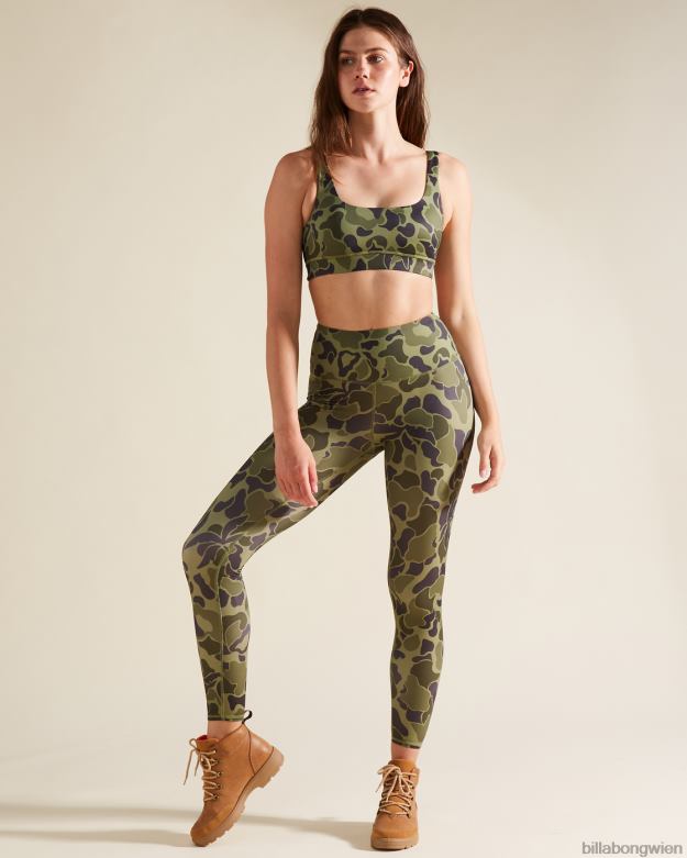 Billabong Clothing 00V682302 | Billabong a/div Adventure Legging Leggings mit hoher Taille Kantine Frauen