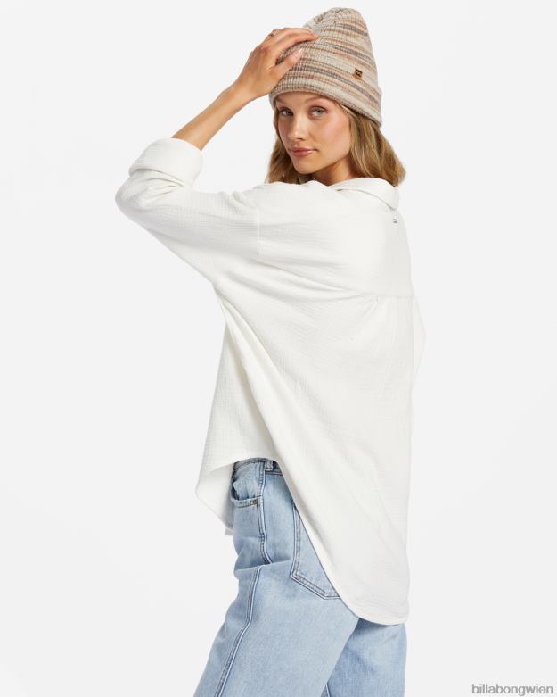 Billabong Clothing 00V681761 | Billabong direkt auf dem Langarmshirt Salzkristall Frauen