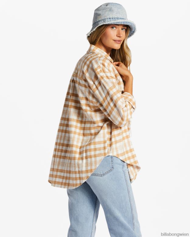 Billabong Clothing 00V682076 | Billabong so stoked Langarmshirt Trüffel Frauen