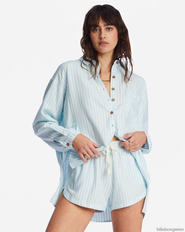 Billabong Clothing 00V682134 | Billabong im Tide Road Trippin Langarmshirt erleuchteter Himmel Frauen