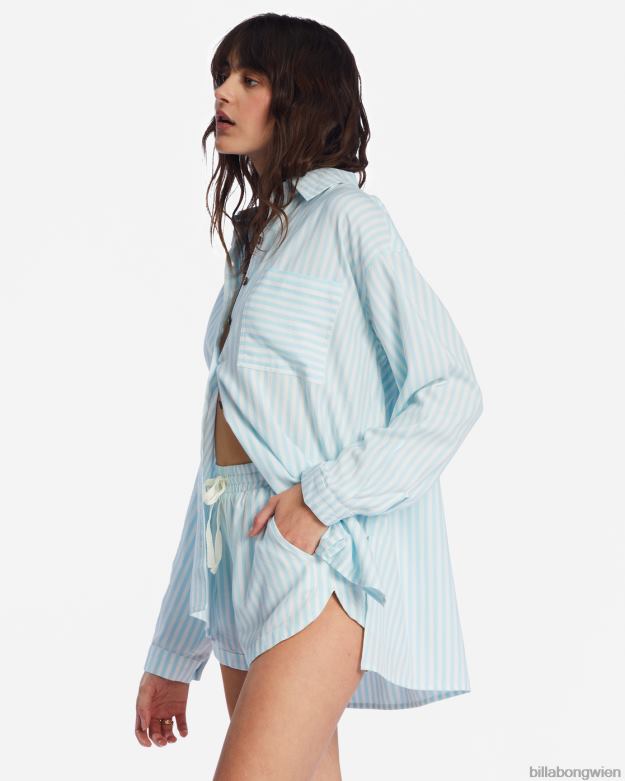 Billabong Clothing 00V682134 | Billabong im Tide Road Trippin Langarmshirt erleuchteter Himmel Frauen