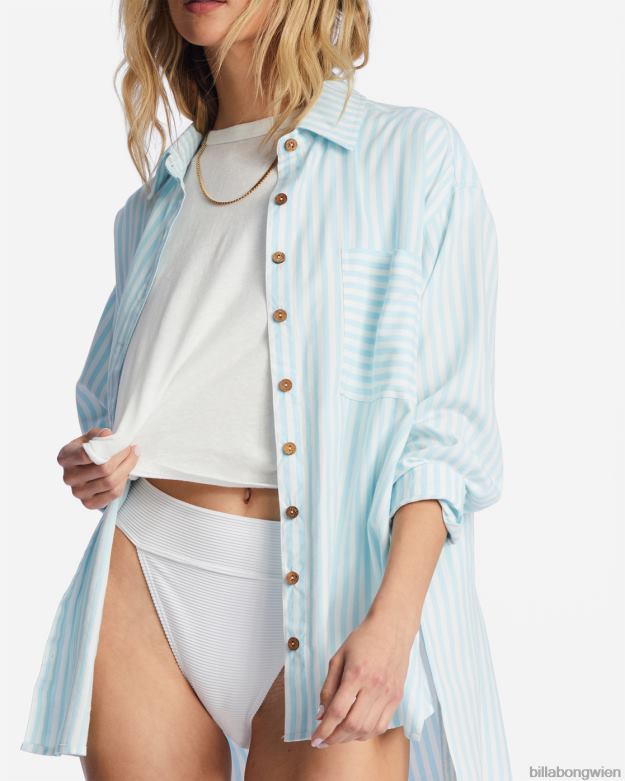 Billabong Clothing 00V682134 | Billabong im Tide Road Trippin Langarmshirt erleuchteter Himmel Frauen