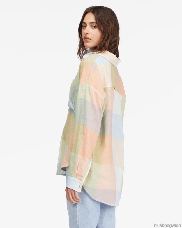 Billabong Clothing 00V682258 | Billabong Lässiges, luftiges Langarmhemd mit Knopfleiste multi Frauen