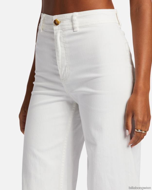 Billabong Clothing 00V681749 | Billabong Free-Fall-Hosen mit hoher Taille Salzkristall Frauen