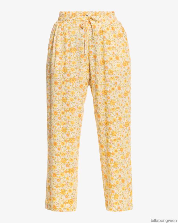 Billabong Clothing 00V681837 | Billabong Crinkle-Hose mit Sonnenstrahlen multi Frauen