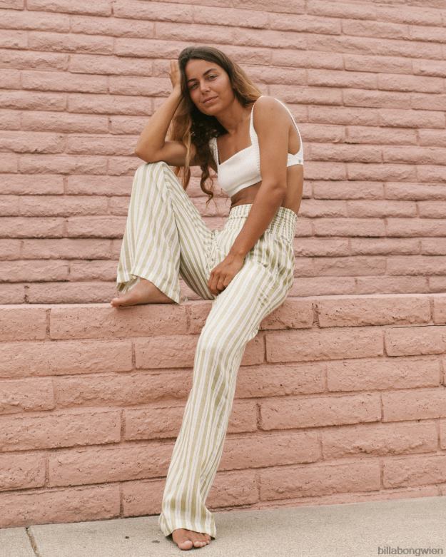 Billabong Clothing 00V681848 | Billabong New Waves 2 Hose mit elastischem Bund Avocado Frauen