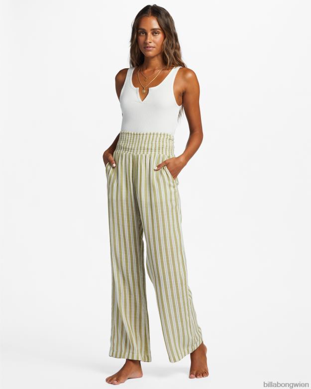 Billabong Clothing 00V681848 | Billabong New Waves 2 Hose mit elastischem Bund Avocado Frauen