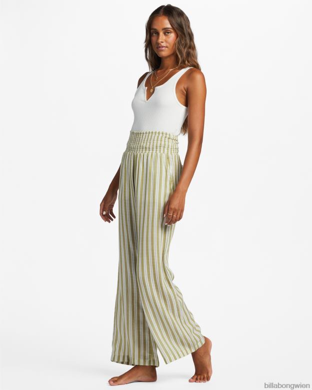 Billabong Clothing 00V681848 | Billabong New Waves 2 Hose mit elastischem Bund Avocado Frauen