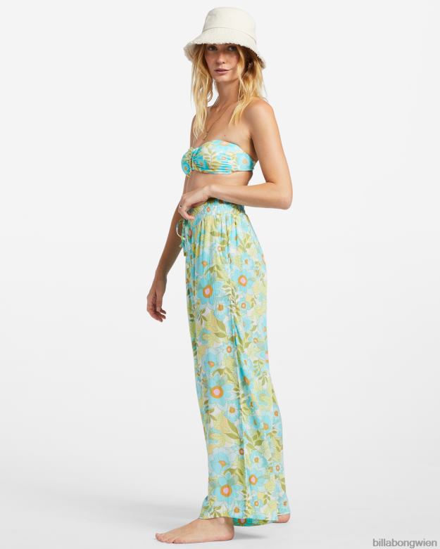 Billabong Clothing 00V681850 | Billabong Crinkle-Hose mit Sonnenstrahlen Meeresaugen Frauen