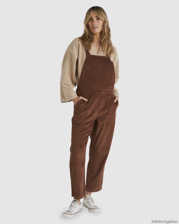 Billabong Clothing 00V681874 | Billabong so begeisterter Overall dunkle Schokolade Frauen