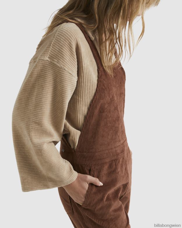Billabong Clothing 00V681874 | Billabong so begeisterter Overall dunkle Schokolade Frauen
