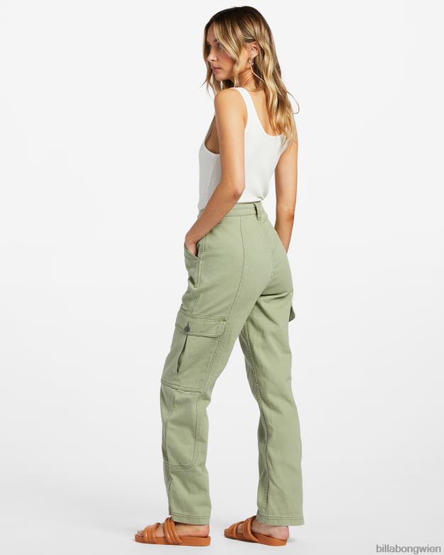 Billabong Clothing 00V681878 | Billabong Wand-zu-Wand-Jeans-Cargohose Armee Frauen