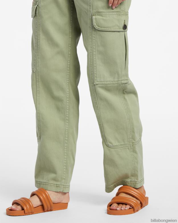 Billabong Clothing 00V681878 | Billabong Wand-zu-Wand-Jeans-Cargohose Armee Frauen
