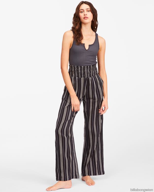 Billabong Clothing 00V681903 | Billabong New Waves 2 Hose mit elastischem Bund Schwarz Frauen