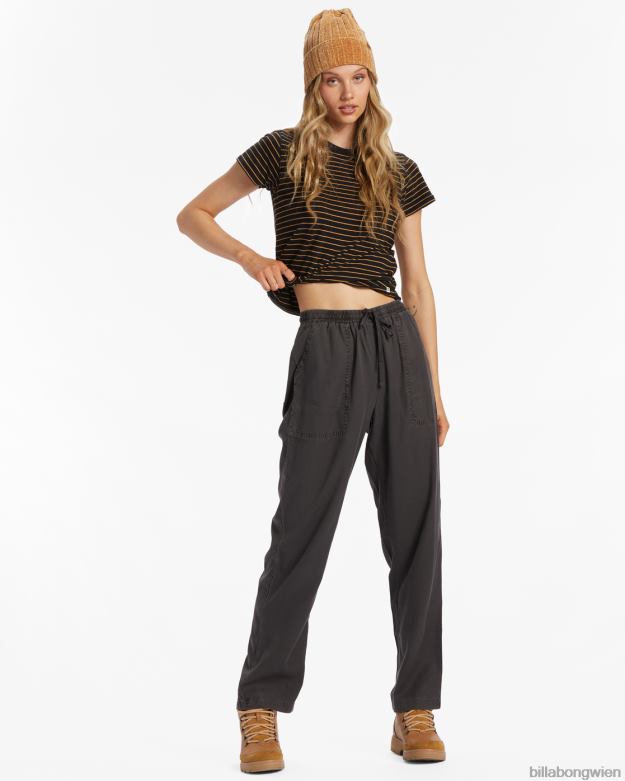 Billabong Clothing 00V681934 | Billabong Strandige Keen-Webhose aus schwarz Frauen