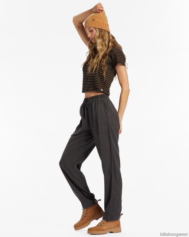 Billabong Clothing 00V681934 | Billabong Strandige Keen-Webhose aus schwarz Frauen