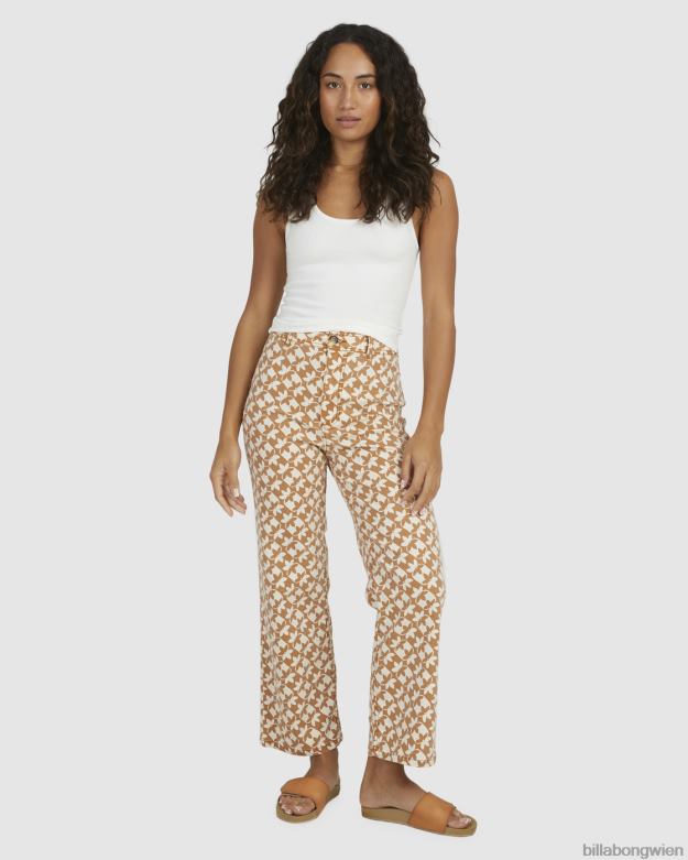 Billabong Clothing 00V681996 | Billabong Kurze Hose mit Sonnenuhr braun Frauen