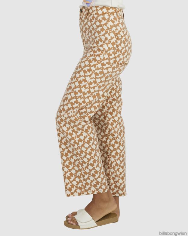 Billabong Clothing 00V681996 | Billabong Kurze Hose mit Sonnenuhr braun Frauen