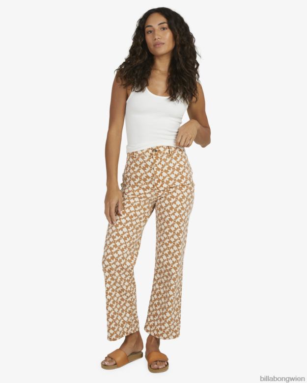 Billabong Clothing 00V681996 | Billabong Kurze Hose mit Sonnenuhr braun Frauen