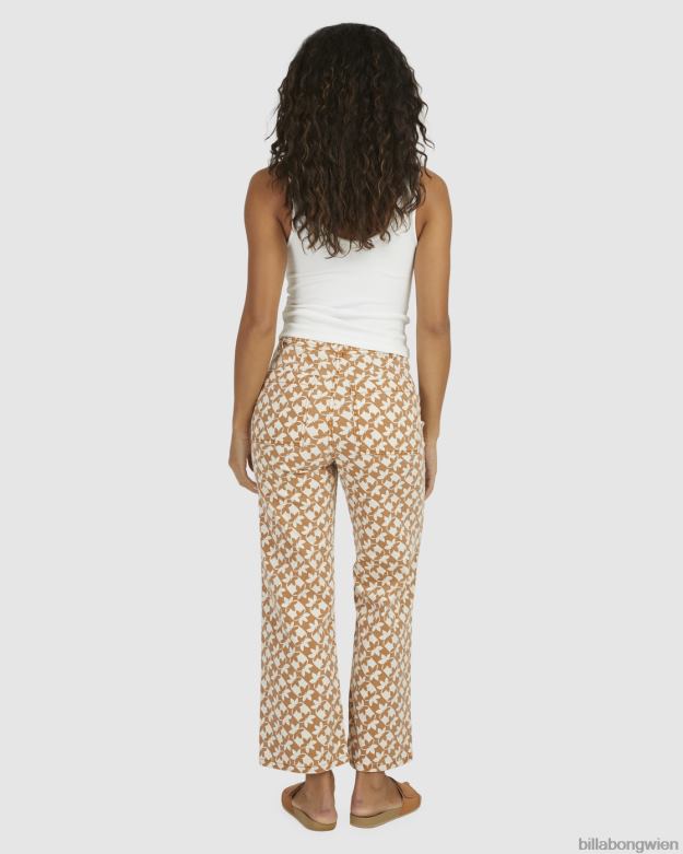 Billabong Clothing 00V681996 | Billabong Kurze Hose mit Sonnenuhr braun Frauen