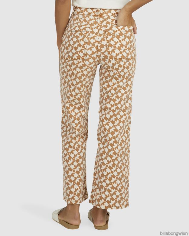 Billabong Clothing 00V681996 | Billabong Kurze Hose mit Sonnenuhr braun Frauen
