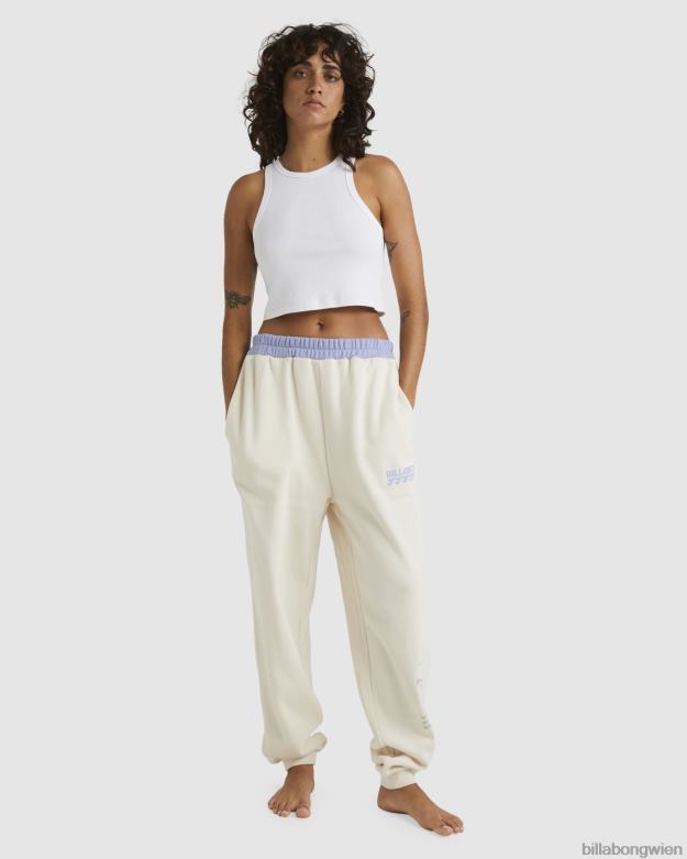 Billabong Clothing 00V682000 | Billabong Spätere Jogger weißer Sand Frauen