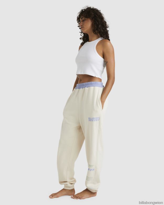 Billabong Clothing 00V682000 | Billabong Spätere Jogger weißer Sand Frauen