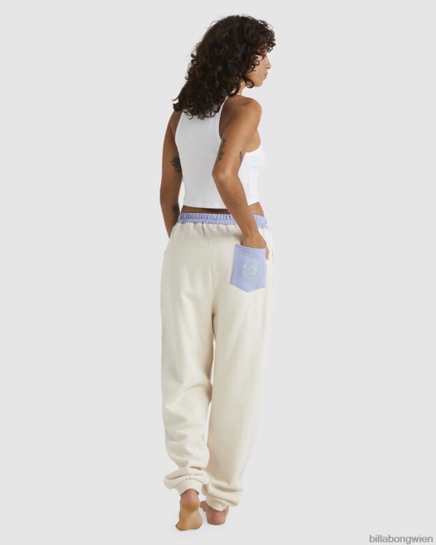 Billabong Clothing 00V682000 | Billabong Spätere Jogger weißer Sand Frauen