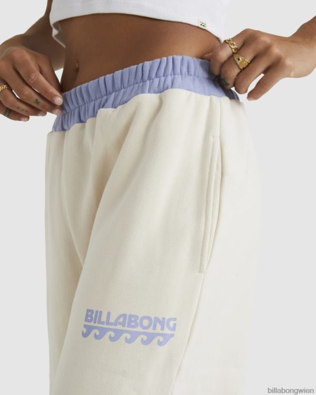 Billabong Clothing 00V682000 | Billabong Spätere Jogger weißer Sand Frauen