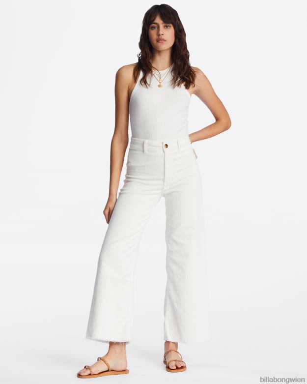 Billabong Clothing 00V682018 | Billabong Free-Fall-Hose mit weitem Bein Salzkristall Frauen