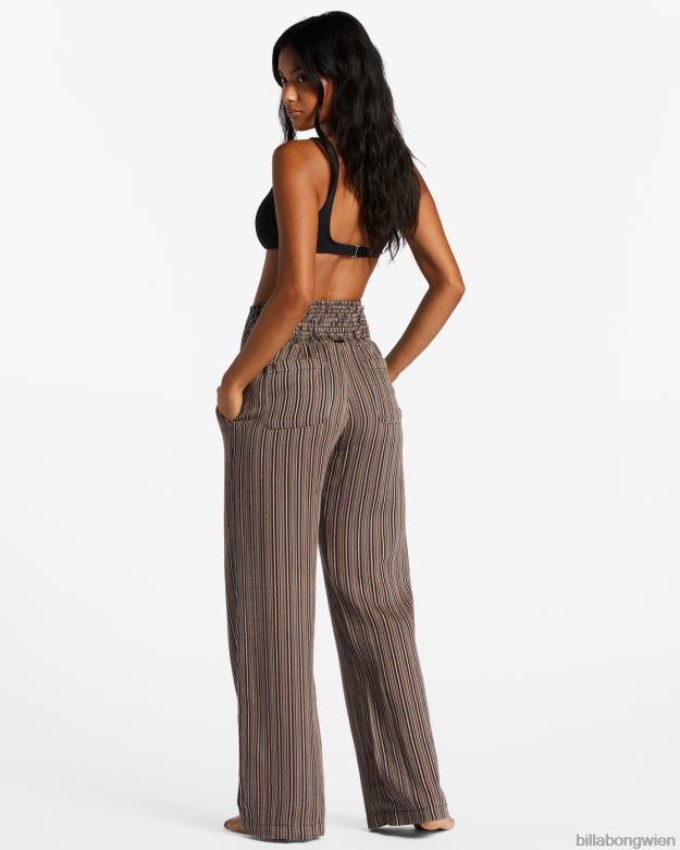 Billabong Clothing 00V682022 | Billabong New Waves 2 Hose mit elastischem Bund schwarzer Sand Frauen