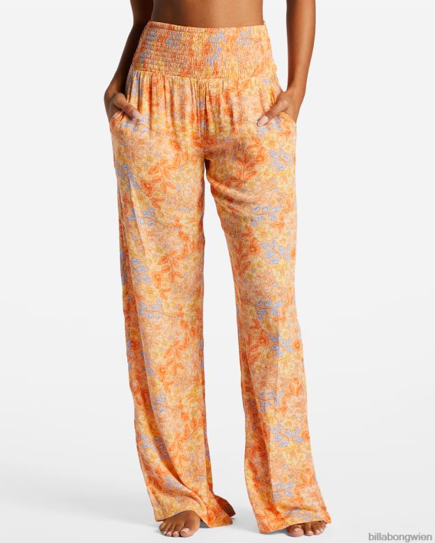 Billabong Clothing 00V682070 | Billabong New Waves 2 Hose mit weitem Bein helle Melone Frauen