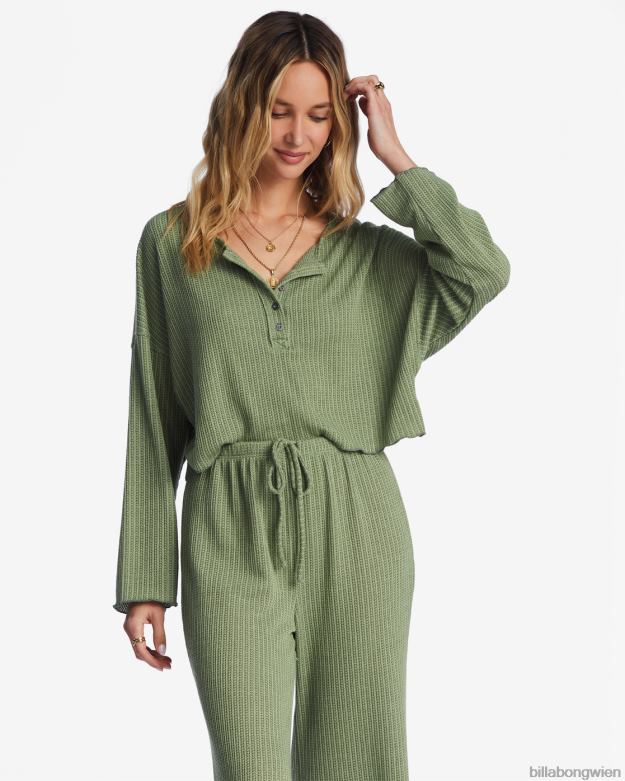 Billabong Clothing 00V682115 | Billabong So einfach sind gemütliche Lounge-Hosen Liebe Armee Frauen