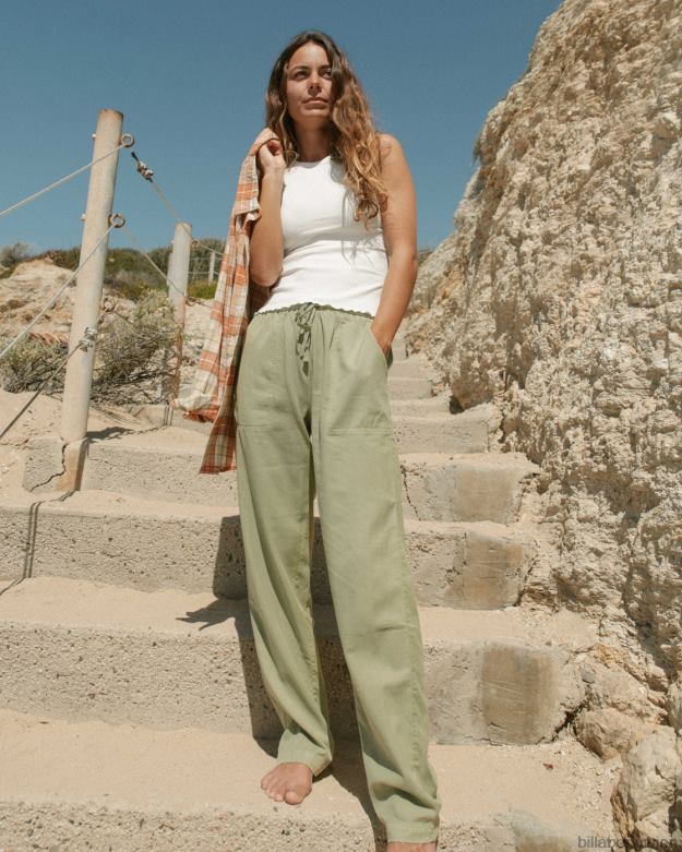 Billabong Clothing 00V682120 | Billabong Strandige Keen-Webhose Avocado Frauen