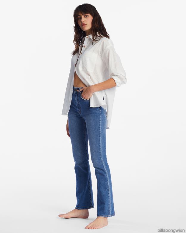 Billabong Clothing 00V682161 | Billabong Holen Sie sich eine Straight-Fit-Jeans echtes Blau Frauen