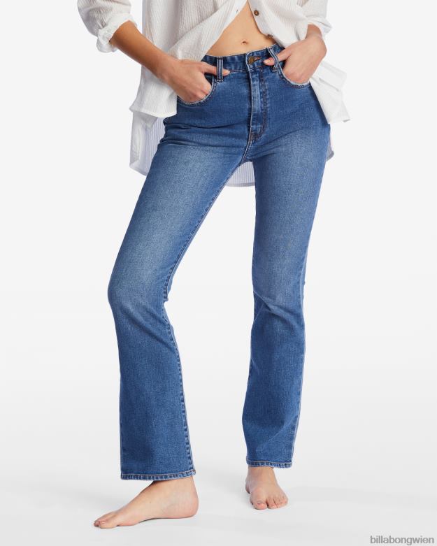 Billabong Clothing 00V682161 | Billabong Holen Sie sich eine Straight-Fit-Jeans echtes Blau Frauen