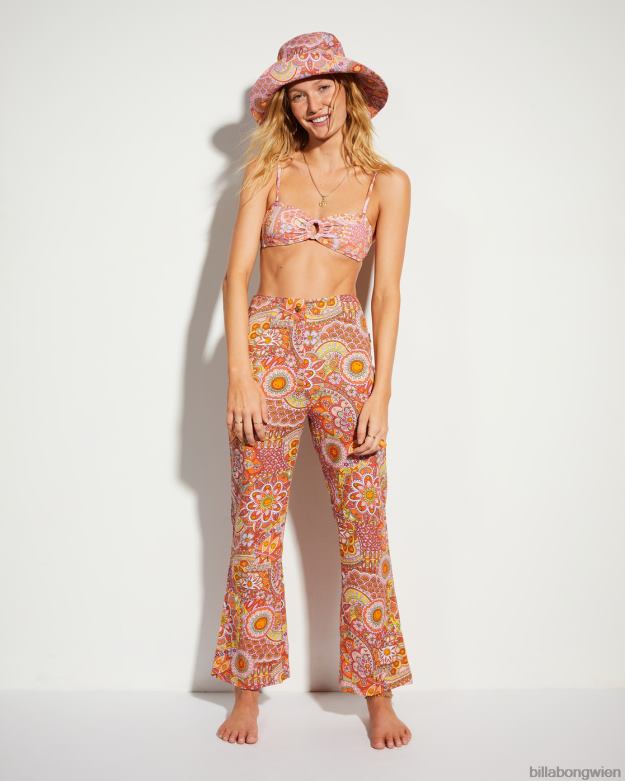 Billabong Clothing 00V682176 | Billabong billabong x smiley so trippy Leinenhose multi Frauen