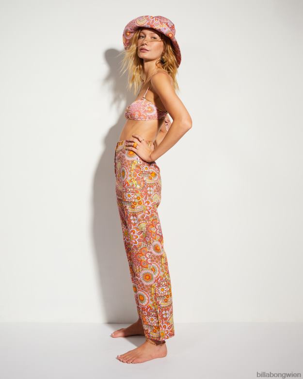 Billabong Clothing 00V682176 | Billabong billabong x smiley so trippy Leinenhose multi Frauen