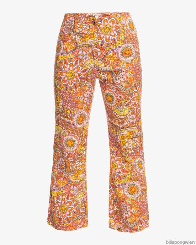 Billabong Clothing 00V682176 | Billabong billabong x smiley so trippy Leinenhose multi Frauen