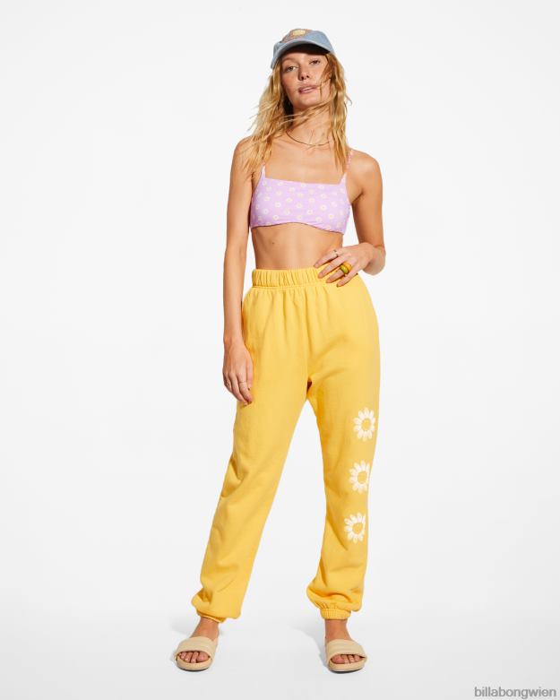 Billabong Clothing 00V682205 | Billabong Billabong x Smiley Happy Saturday Jogginghose hellere Tage Frauen