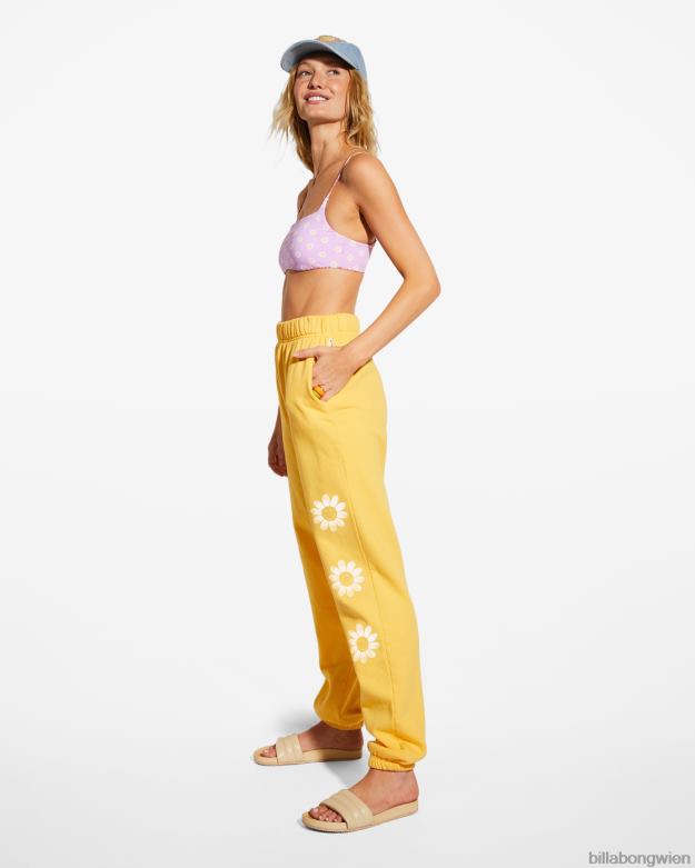 Billabong Clothing 00V682205 | Billabong Billabong x Smiley Happy Saturday Jogginghose hellere Tage Frauen
