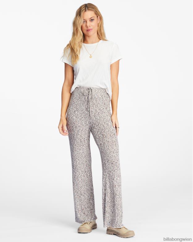 Billabong Clothing 00V682215 | Billabong so einfache Strickhose mit hohem Bund und weitem Bein multi Frauen