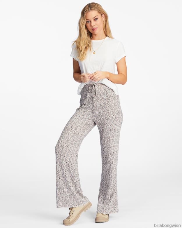 Billabong Clothing 00V682215 | Billabong so einfache Strickhose mit hohem Bund und weitem Bein multi Frauen