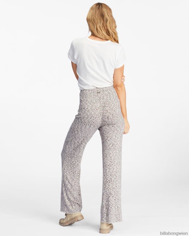 Billabong Clothing 00V682215 | Billabong so einfache Strickhose mit hohem Bund und weitem Bein multi Frauen